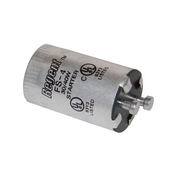 Regent 30/40 W Fluorescent Starter, Halo, Mfr#: FS-4B
